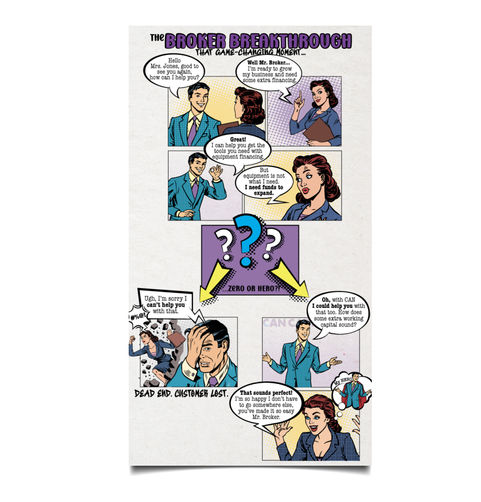 CAN Capital Broker Comic