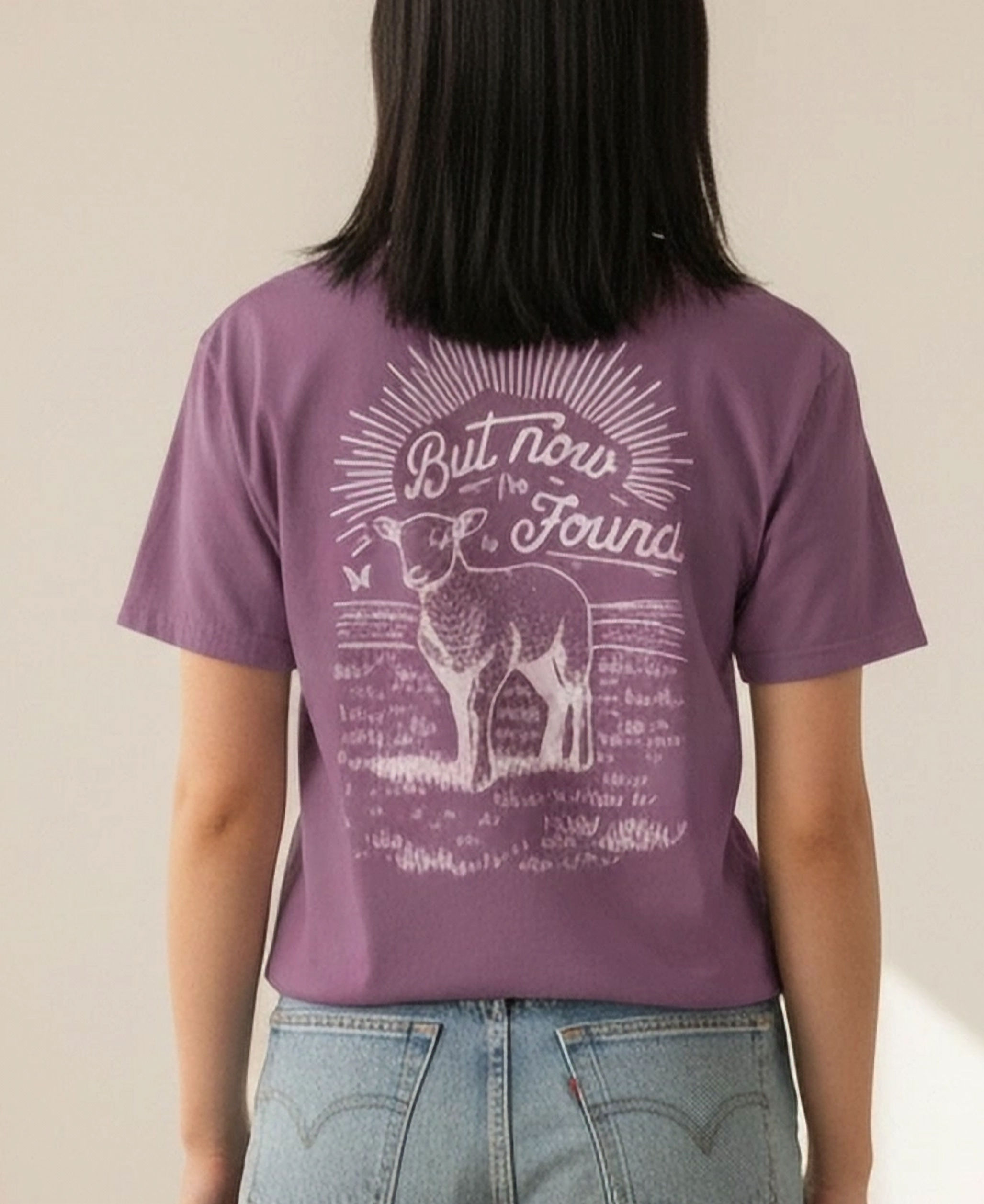 But Now I'm Found T-Shirt in Berry