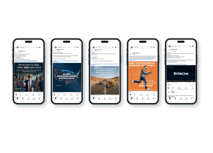 BriteCap Social Media Samples