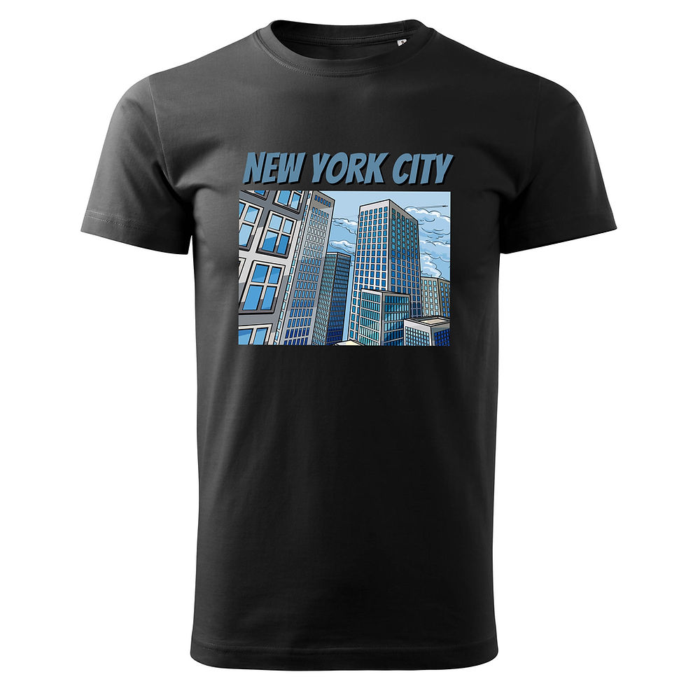 Koszulka ze zdjęciem i napisem New York City