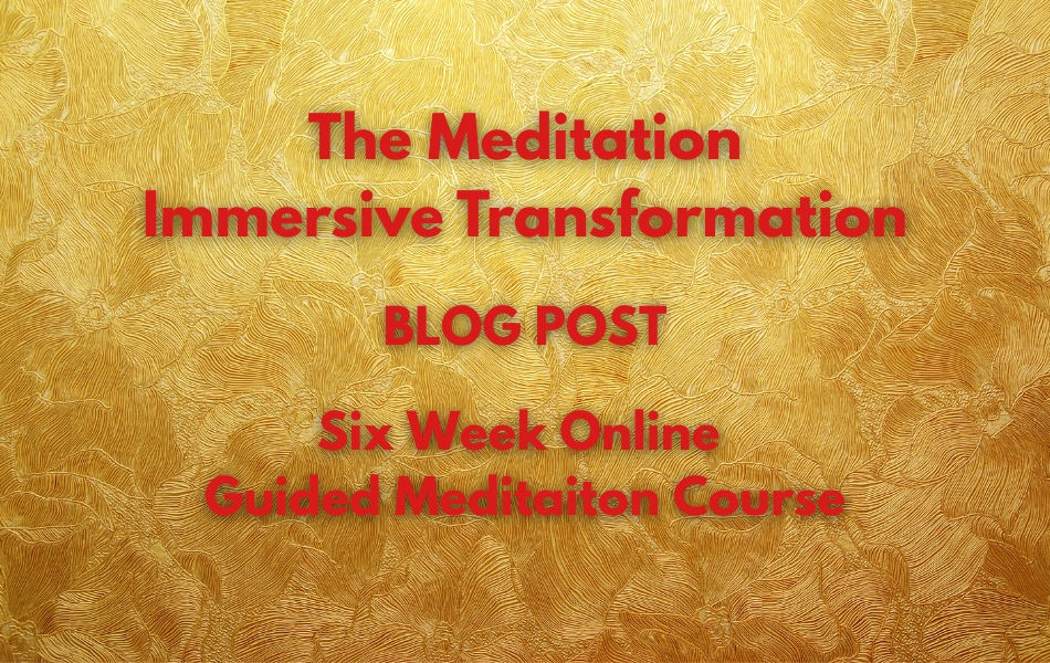 The Meditation Immersive Transformation - Ryan Zink. https://www.creativeintuitivesolutions.com