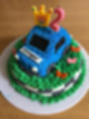 Birthday Car Cake