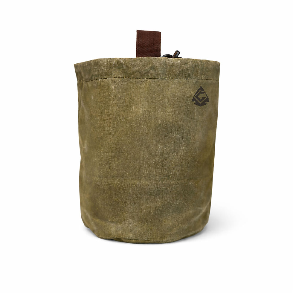 Thumbnail: Bushpot Bag, Kettle Bag, Waxed Canvas Cookware Bag