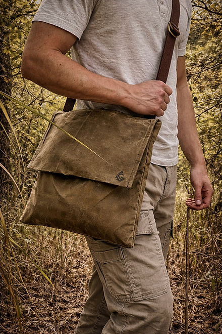 XL Haversack | Waxed Canvas