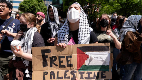"¿Qué está sucediendo en los campus universitarios de Estados Unidos?: Un no a la guerra en Palestina y alto al armamentismo estadounidense a Israel”