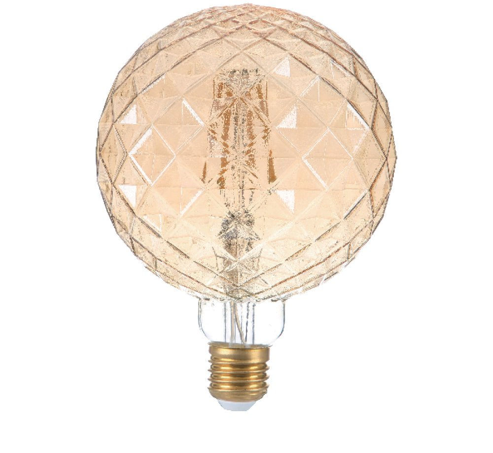 נורת LED דקורטיבית אמבר BL-95 E27, 4W, 2700K