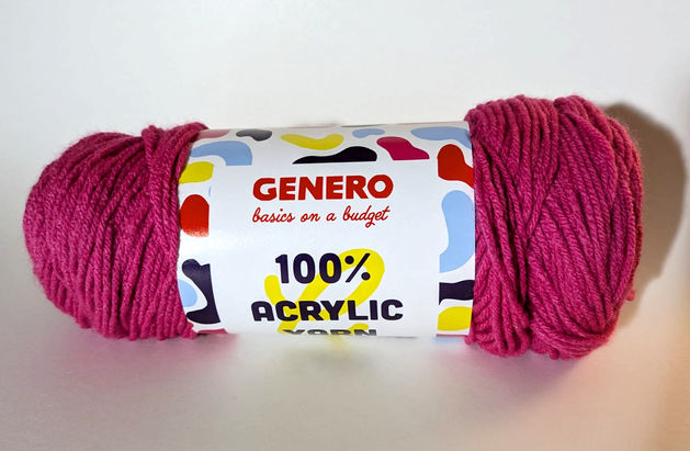 Yarn label: front