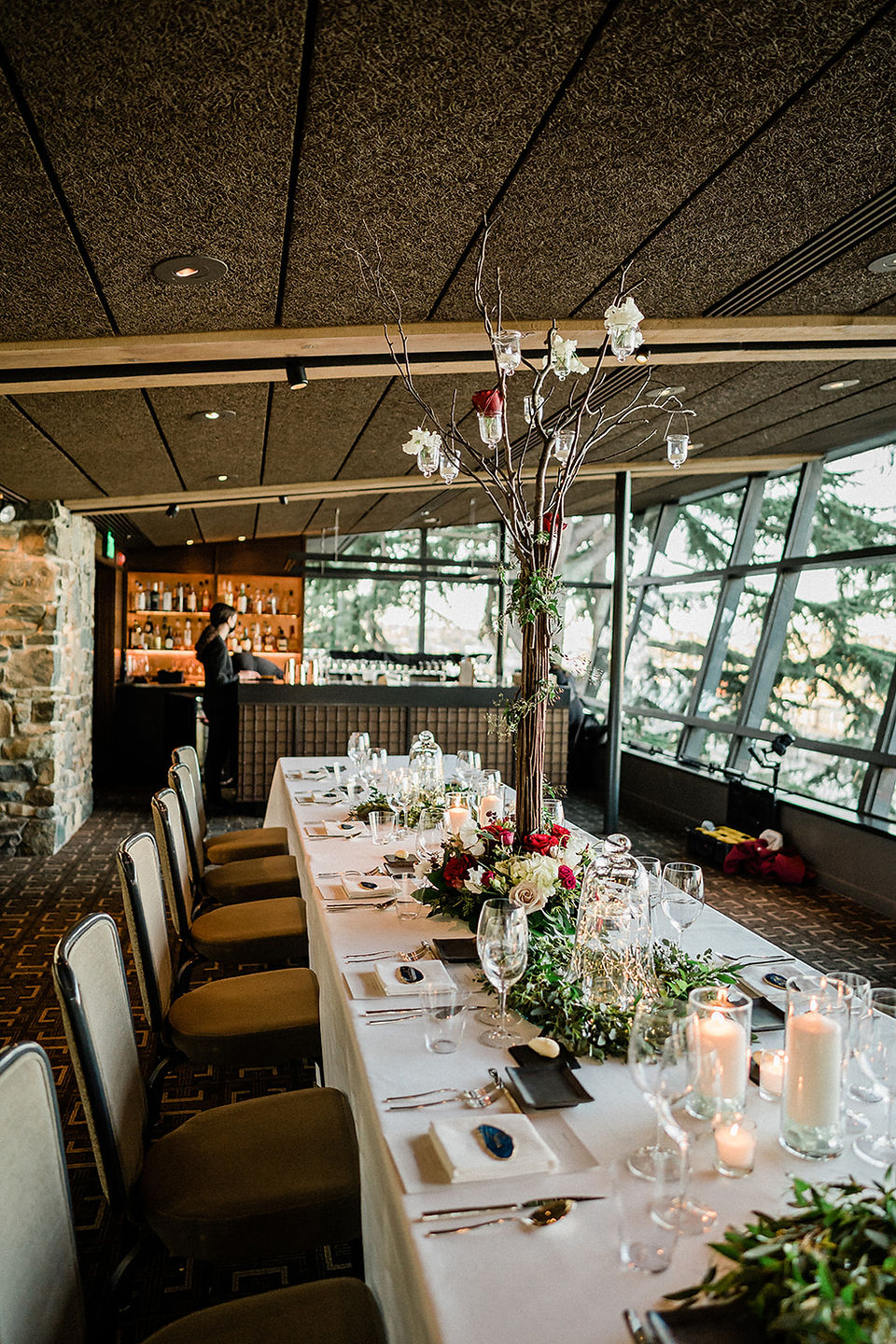 Wedding at Canlis Seattle, set up and coordinated by Your Perfect Bridesmaid