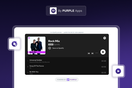 Spotify Stream Player banner