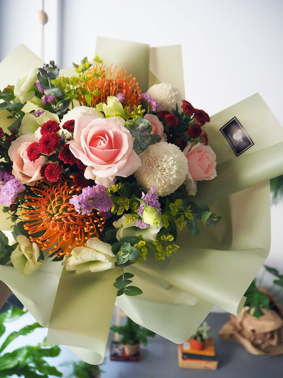 七色花束