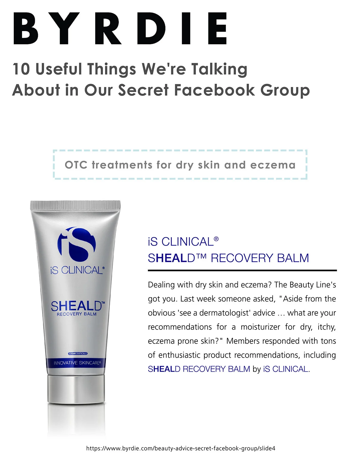 Thumbnail: iS Clinical- Sheald Recovery Balm