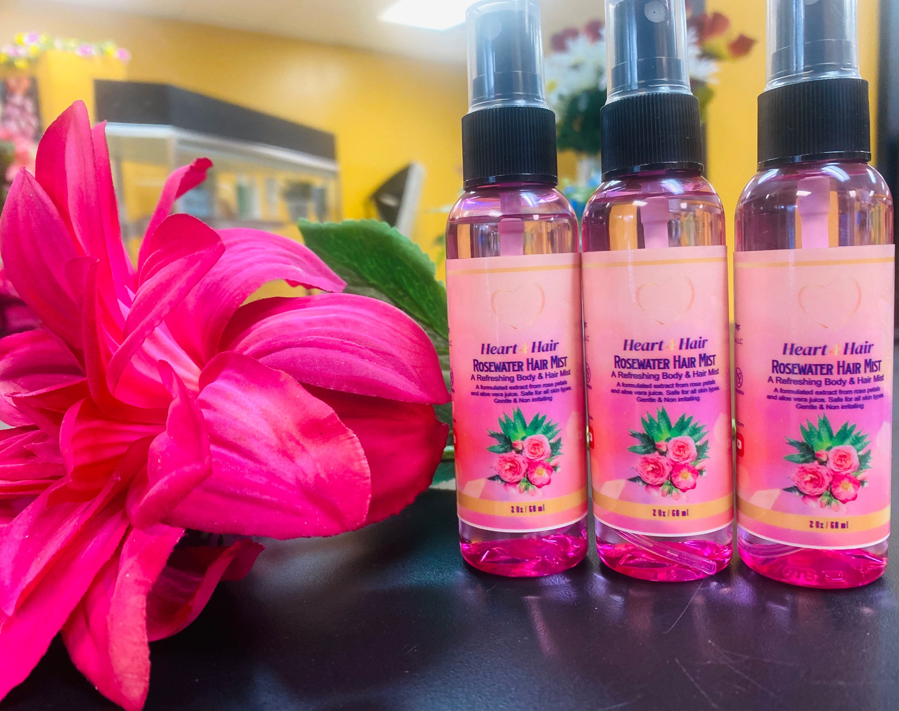 Heart4Hair Rosewater Hair Mist!