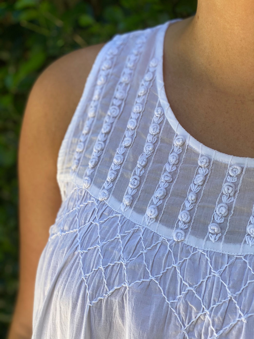 Thumbnail: Sally Nightdress in Tea Length, Size Small