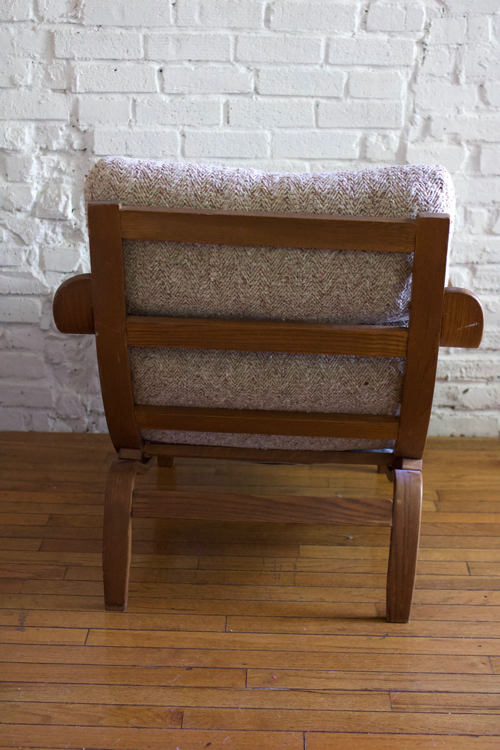 Charlton Bentwood Mid-Century Modern Lounge Chair And Ottoman