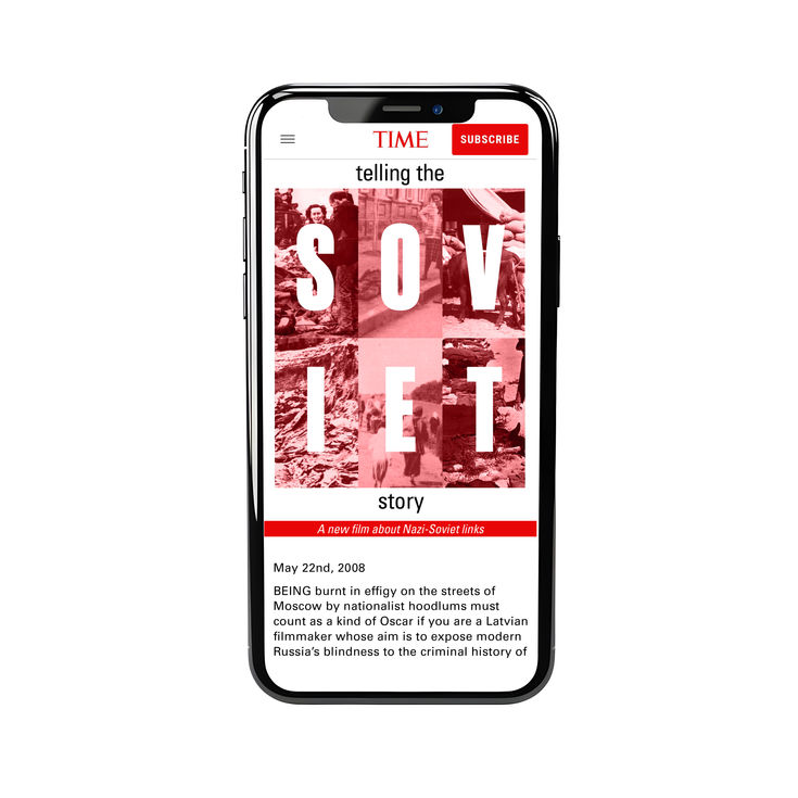 Phone Mockup for Older Audiences