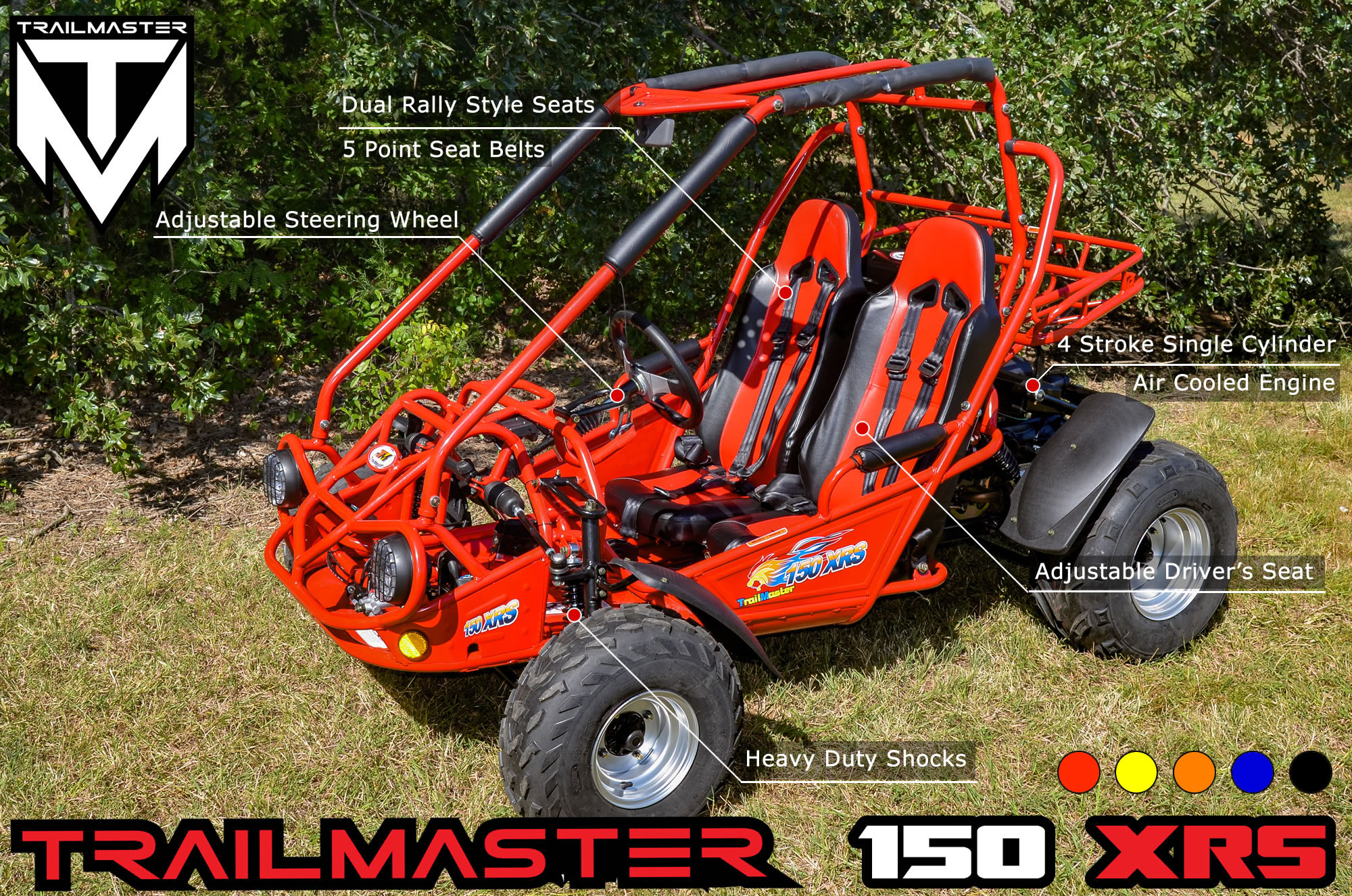 trailmaster 150 xrs go kart