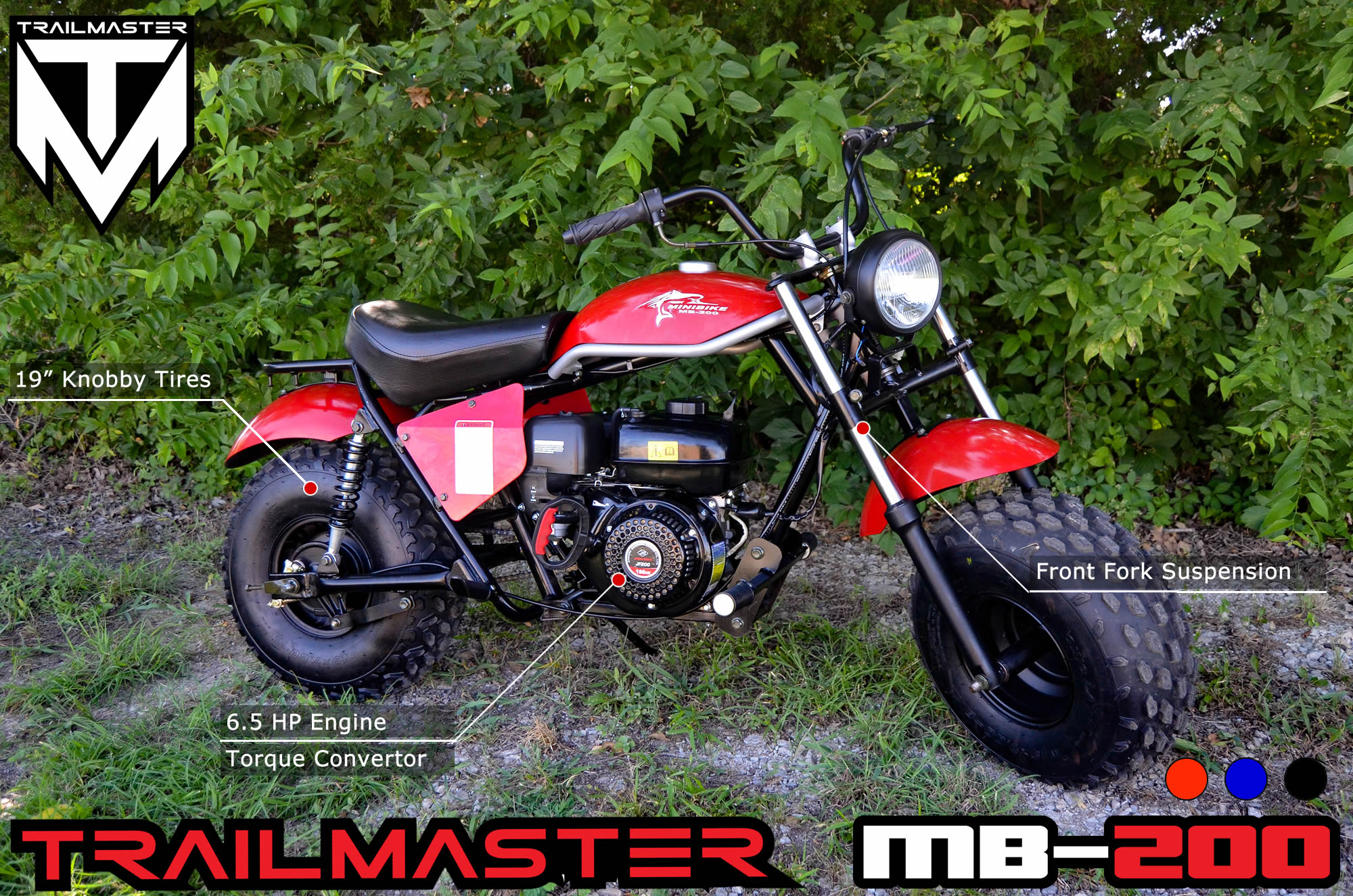 trailmaster mb200 frame