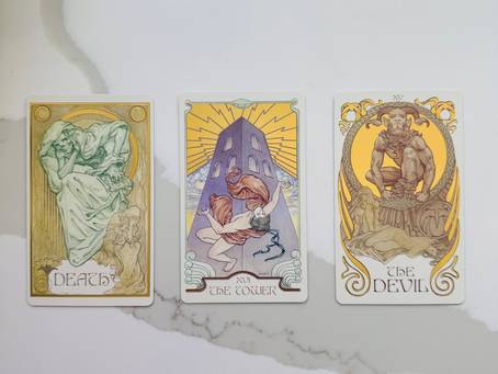 The Death, The Tower & The Devil: Why These “Scary” Tarot Cards Are Actually Allies in your Reading