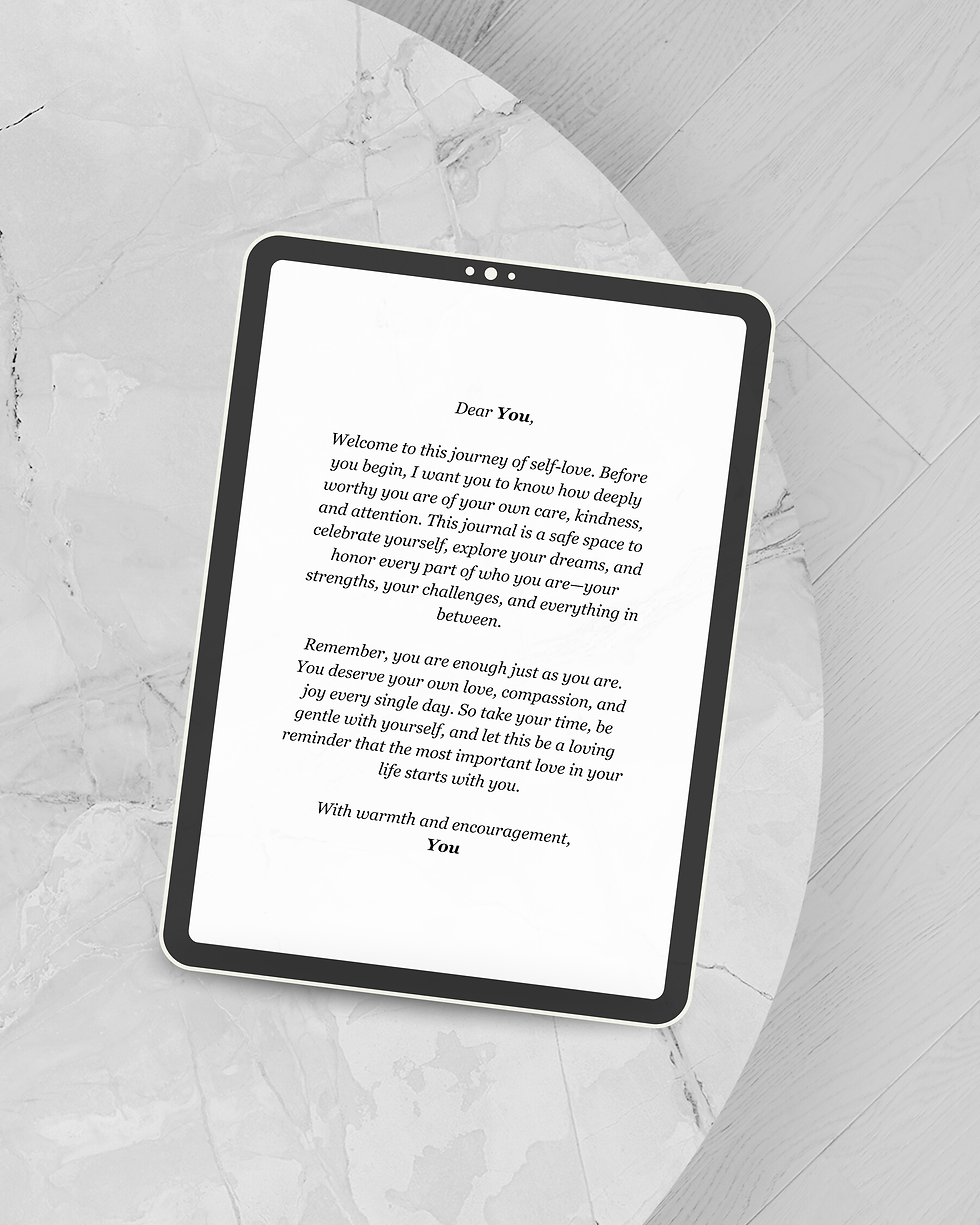 Thumbnail: Digital 30 Day Self-Love Journal