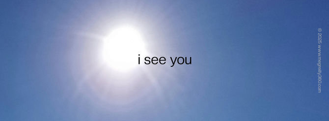i see you