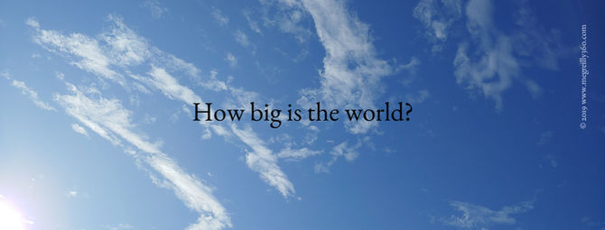 How big is the world?