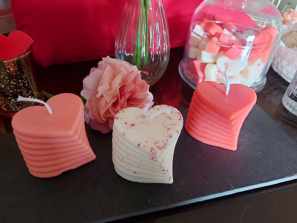 Thumbnail: Heart pillar Candle