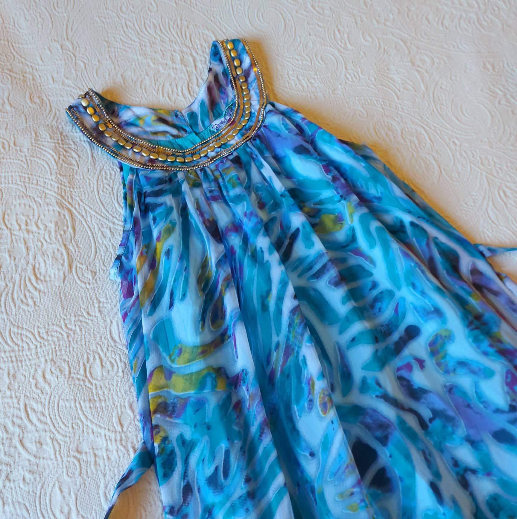 Blue dress