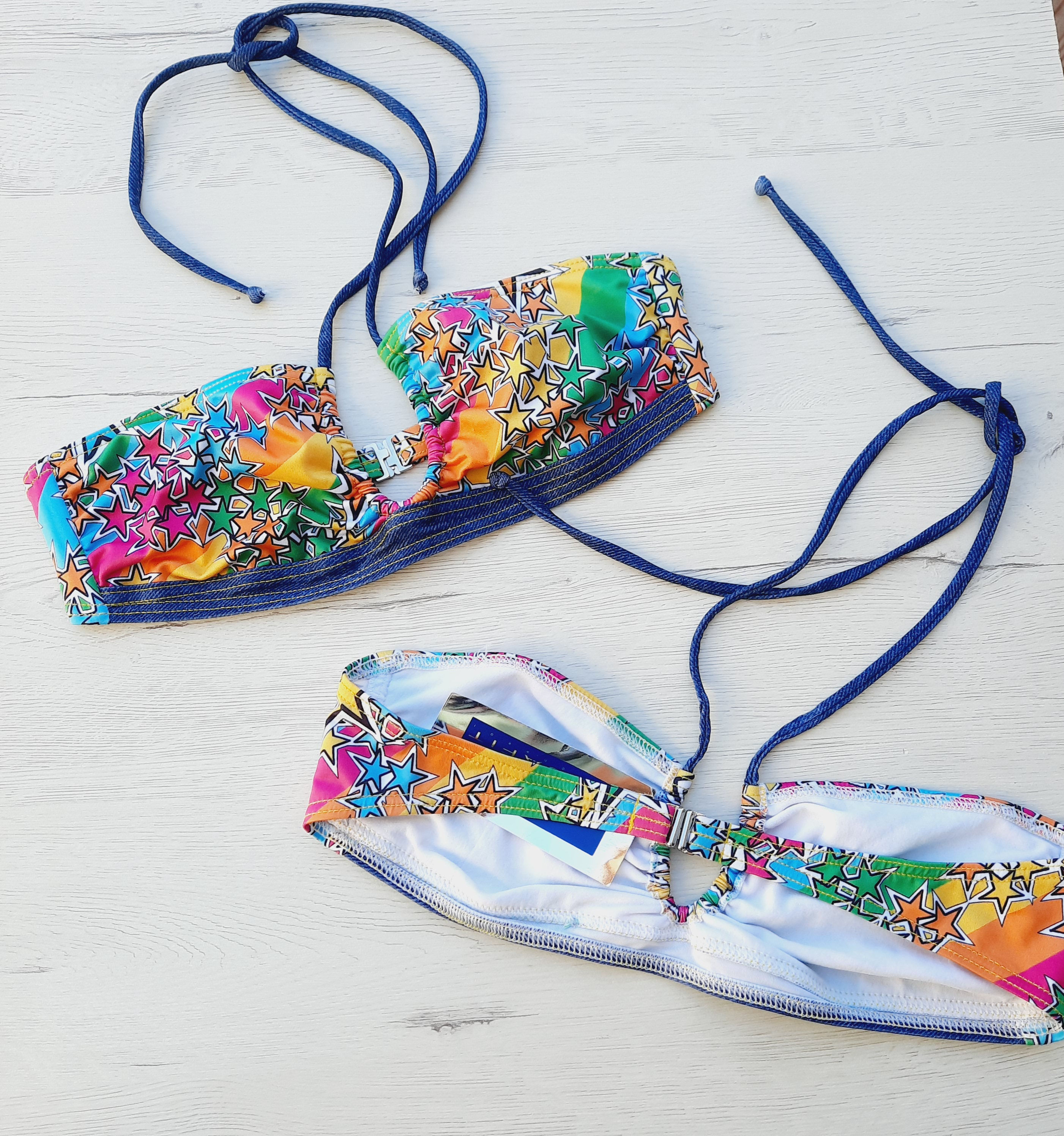 Top de Biquini - Ganga com estrelas