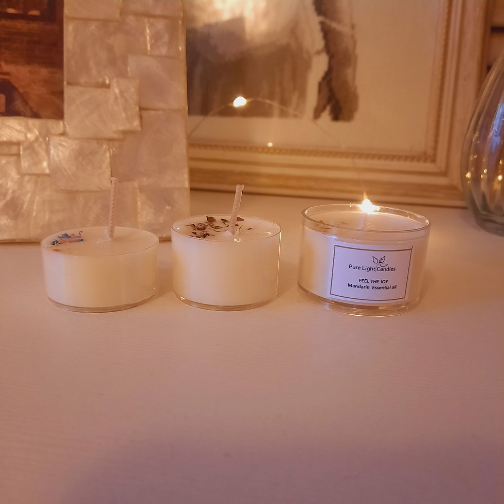 Miniatura: Tealights Sente o amor