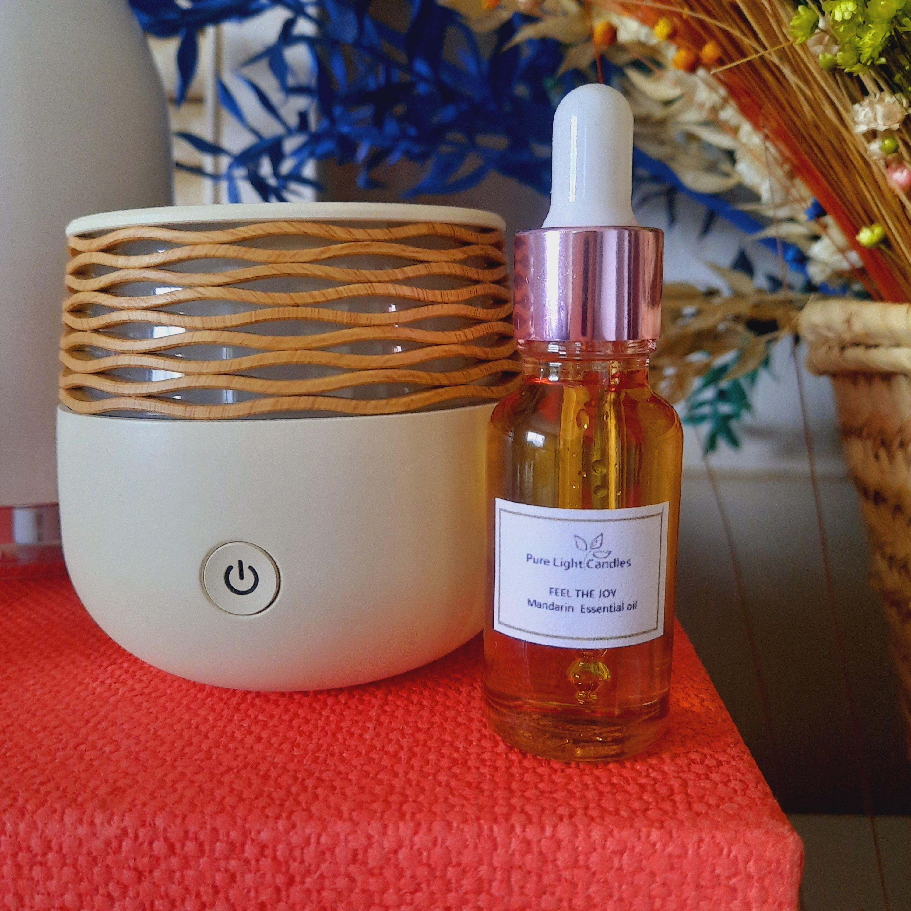 Sente a alegria Óleo aromático