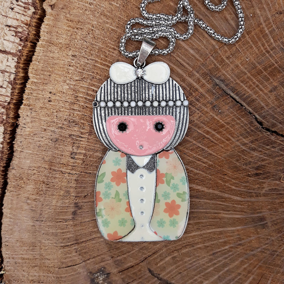 Thumbnail: Doll Necklace and/or Keyring