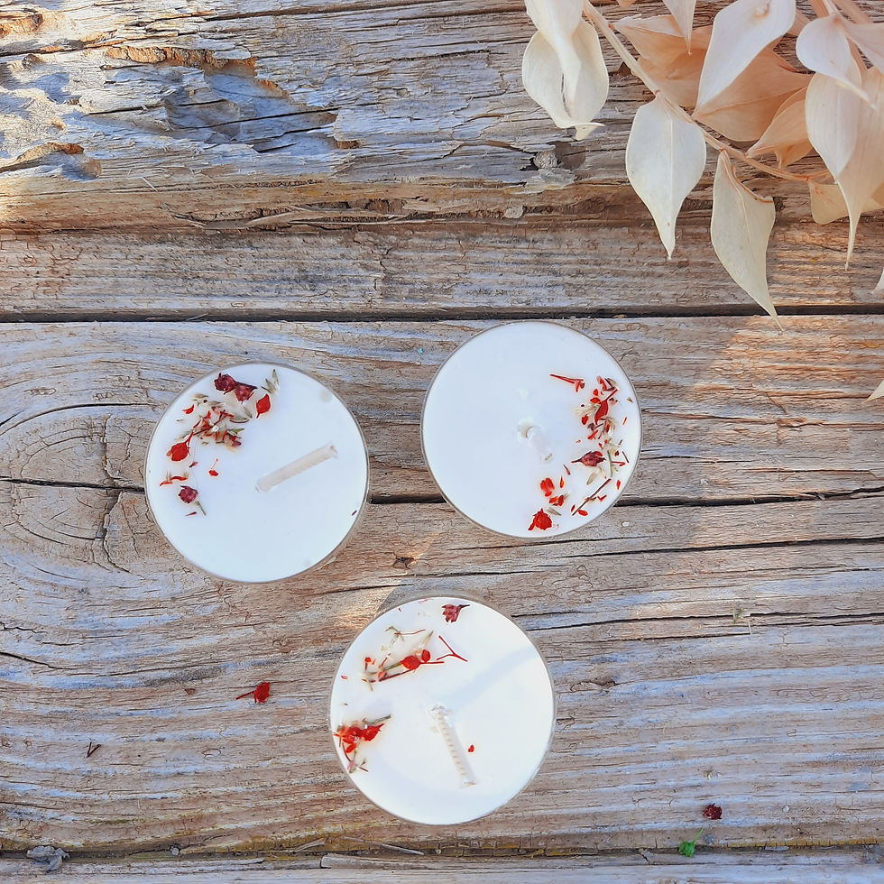 Miniatura: Tealights Sente o amor
