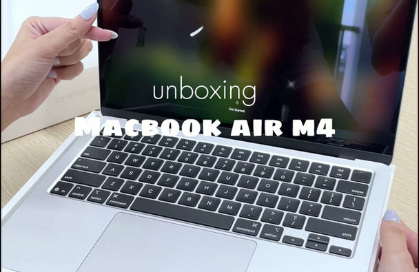 🌸UNBOX MACBOOK AIR M4: GEMS UNITED đồng hành cùng tốc độ làm việc của Gemster! 🌸