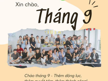🍂 Hello September – Xin chào Tháng 09! 🍂