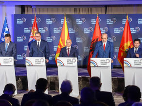 Open Balkan summit in Ohrid, North Macedonia, 7-8 June 2022.