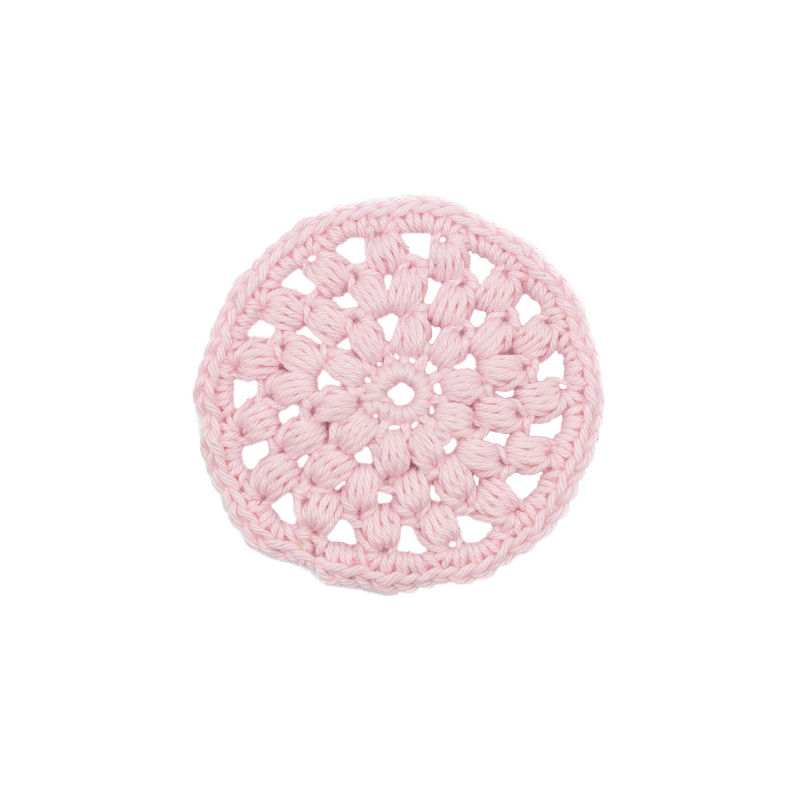 Thumbnail: 100% Cotton Washcloth & Make-up Pad Set - Soft Pink by Janelley Health and Wellness