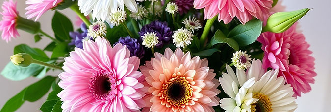 a fresh flower bouquet
