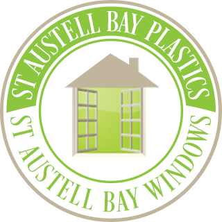 St Austell Bay Plastics and St Austell Bay windows Circular Logo