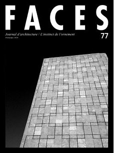 C.O. « Au seuil du profane et du sacré, Adolf Loos et la question de l’ornement », in Face
