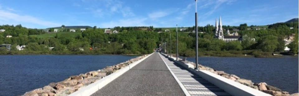 Reconstruction du quai et empierrement de la jetée Saint-Anne-de-Beaupré