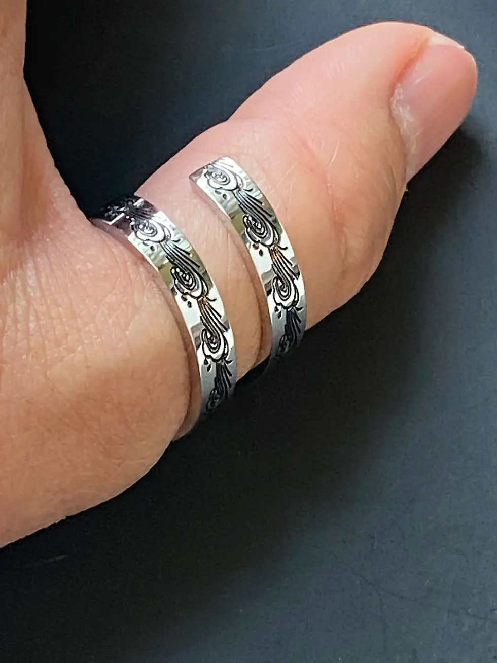 Thumbnail: I am enough jewelry, you are enough ring, encouragement, hard time, keep going