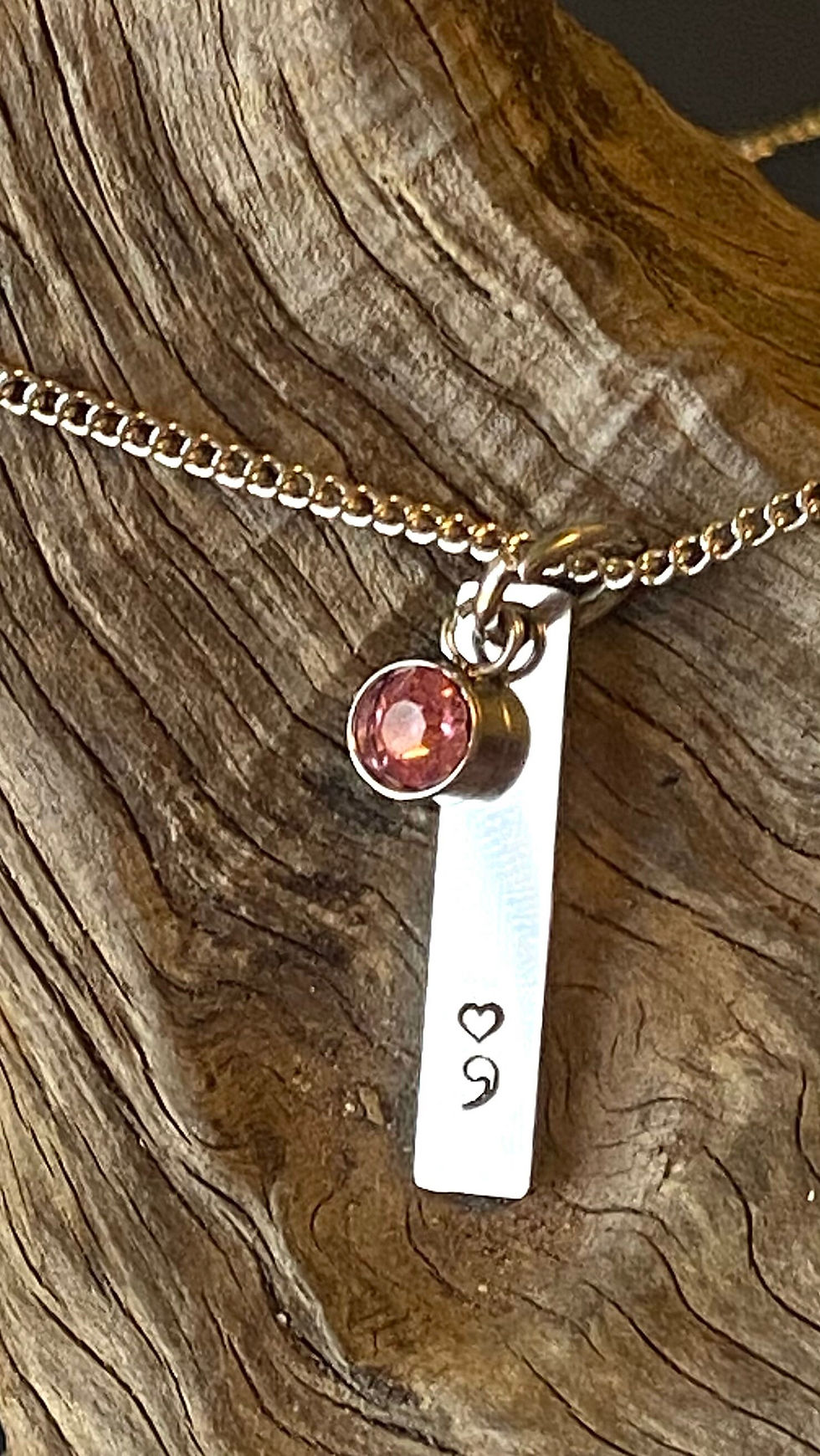 Thumbnail: Semicolon Jewelry Semi Colon Jewelry ; Jewelry My story Isn’t Over Yet jewelry p
