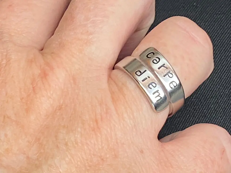 Thumbnail: Carpe Diem wrap ring, motivational jewelry, inspiration, encouragement gift 