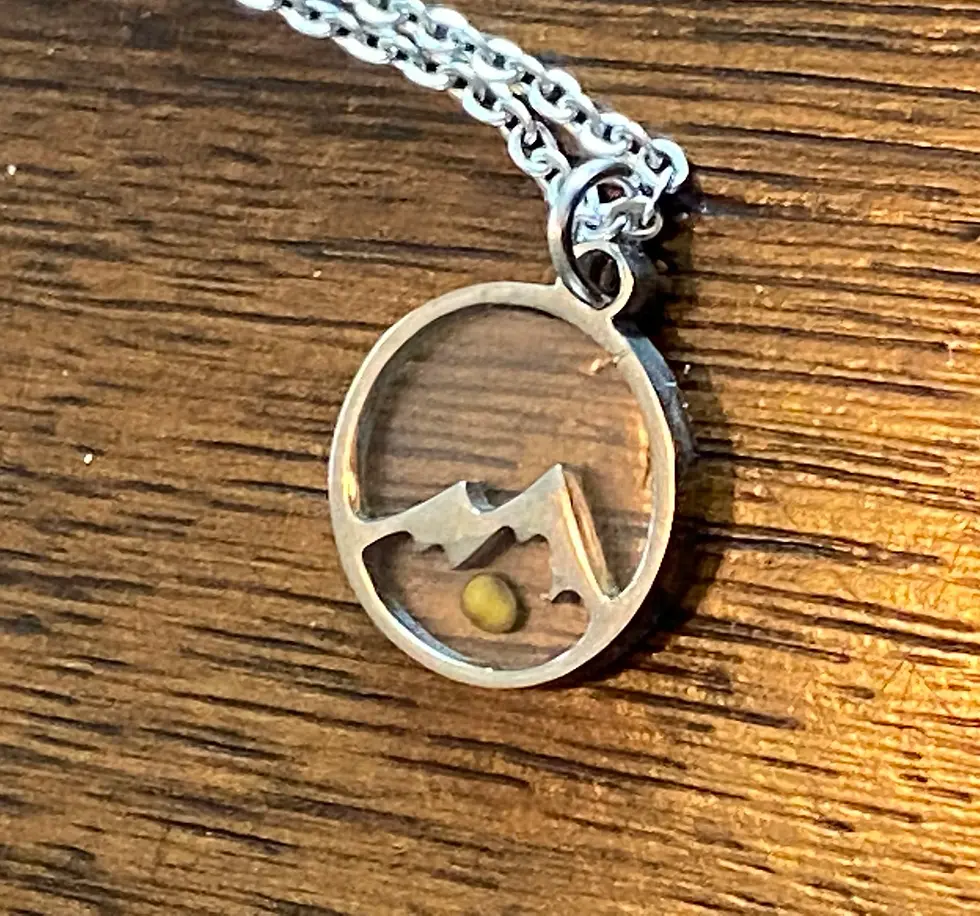 Thumbnail: Mustard Seed Necklace, Religious gift MATTHEW 17:20 Faith as small as a mustard 