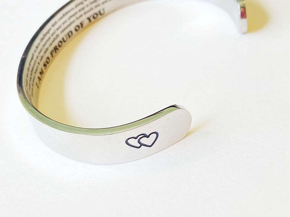 Thumbnail: Daughter - Inspirational Gift from Mom or Dad - jewelry for daughter from parent