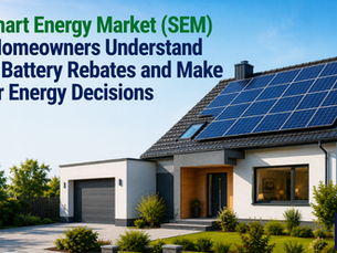 How Smart Energy Market (SEM) Helps Homeowners Understand Solar & Battery Rebates and Make Smarter Energy Decisions