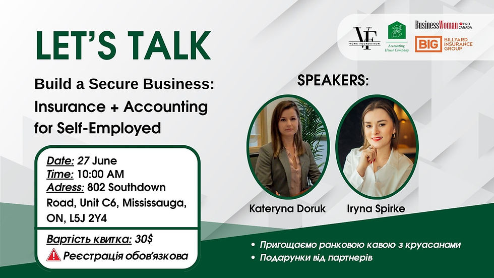 Build a Secure Business: Insurance + Accounting for Self-Employed