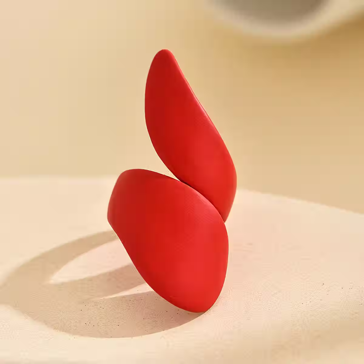 Women's NFC Sculptural Ring – Scarlet Collection