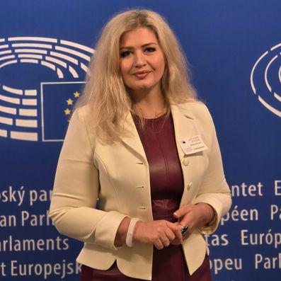 Nadiya Yashan Represents Canada's Women's Community at the European Parliament in Brussels