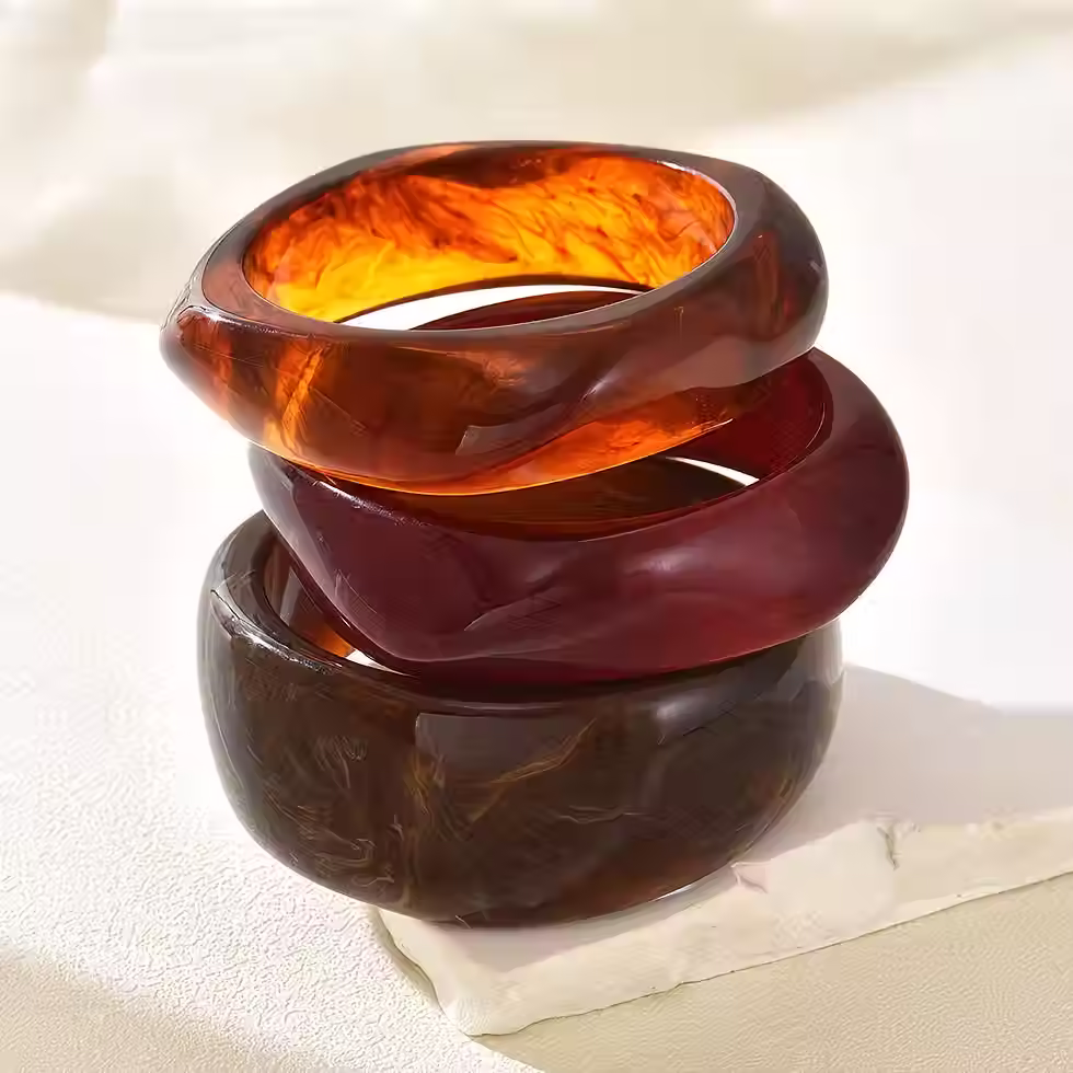 Thumbnail: Women's NFC Resin Bracelet – Modern Collection